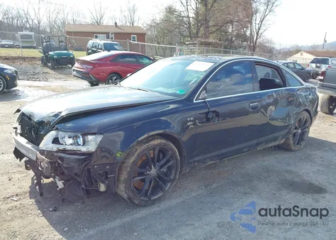 2009 Audi S6 5.2 Prestige from USA, damaged, VIN WAUGN74F39N044708